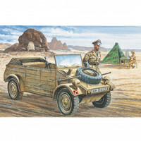 Italeri Plastic Model Kit Vw Typ 82 Kubelwagen 1:35 - 51-0312S