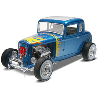 Revell Plastic Model Kit '32 Ford 5 Window Coupe - 95-14228