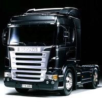 TAMIYA SCANIA R470 FULL OP BLACK FIN. - 79-T23649