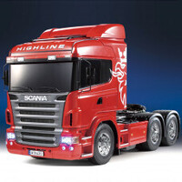 TAMIYA SCANIA R620 FULL OP RED FIN - 79-T23670