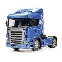 TAMIYA SCANIA R620 FULL OP BLUE FIN. - 79-T23674