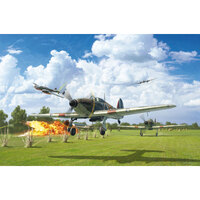 ITALERI HURRICANE MK. I - W/PHOTO ETCH PARTS BATTLE OF BRITAIN 80TH ANNIVERSARY 1:48 - 51-2802S