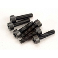 TRAXXAS Screws, 2.5x10mm cap-head machine (hex drive) (6) 38-3229