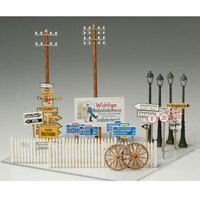 TAMIYA ROAD SIGN SET