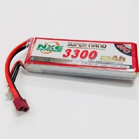 NXE 11.1v 3300mah 40c Soft case w/Deans