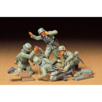 TAMIYA GER. INFANTRY MORTAR TEAM