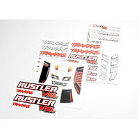 TRAXXAS DECAL SHEETS RUSTLER - 38-3713R