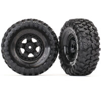 TRAXXAS TIRES & WHEELS, ASS, GLUED TRX-4 SPORT (2) - 38-8179