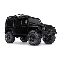 Traxxas TRX4 1/10 Land Rover Defender RC Trail Crawler - BLACK - 39-82056-4BLK