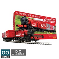 HORNBY SUMMERTIME COCA-COLA TRAIN SET - 42-R1276S