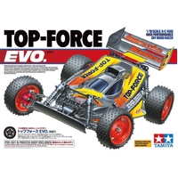 TAMIYA TOP-FORCE EVO. (2021) 4wd R/C Car Kit - 76-T47470