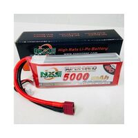 NXE 11.1v 5000mah 40c S/case Lipo w/dean