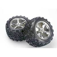 TRAXXAS TYRES & WHEELS ASSEMBLED - 38-5374