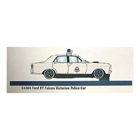 FORD XY FALCON POLICE CAR