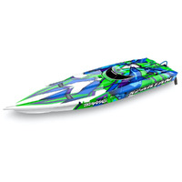 TRAXXAS SPARTAN BRUSHLESS 36" BOAT TQI - GREEN