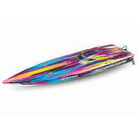 TRAXXAS R6 SPARTAN BRUSHLESS 36" BOAT TSM - PINK