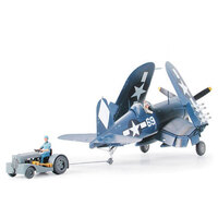 TAMIYA F4U-1D CORSAIR W/ 'MOTO-TUG'