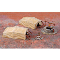 ITALERI DESERT WELL AND TENTS 1:72 - 51-6148S