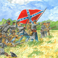 ITALERI CONFEDERATE INFANTRY (AMERICAN CIVIL WAR) - 51-6178S