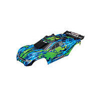 TRAXXAS BODY, RUSTLER 4X4 VXL, GREEN - 38-6717G