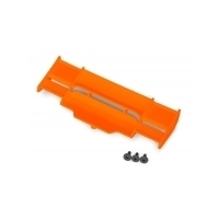 TRAXXAS WING, RUSTLER 4X4 (ORANGE) 3X8 FCS (3) - 38-6721T