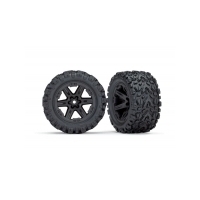 TRAXXAS T&W ASSMB 2.8' RXT BLK, TALON EXTRM (2) - 38-6773