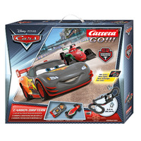 GO!! DISNEY -PIXAR CARBON DRIFTER SLOT CAR SET - 72662385