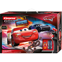 GO!! DISNEY -PIXAR CARS NEAN LIGHTS SLOT CAR SET - 72662477