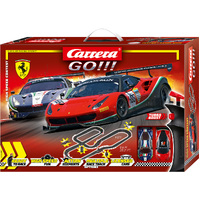 GO!! FERRARI HIGH SPEED CONTEST GT2 SLOT CAR SET - 72662487