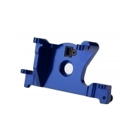 TRAXXAS MOTOR MOUNT, 6061-T6 ALUM, BLUE-ANOD - 38-7460R