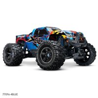 TRAXXAS X-MAXX 8S BELTED MONSTER TRUCK - BLUE - 77096-4BLUE