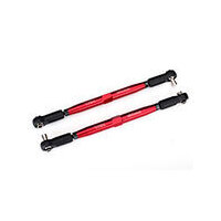 TRAXXAS TOE LINKS, X-MAXX (TUBES RED - ANOD) - 38-7748R