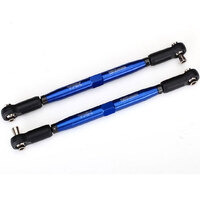 TRAXXAS TOE LINKS, X-MAXX (TUBES BLUE - ANOD) - 38-7748X