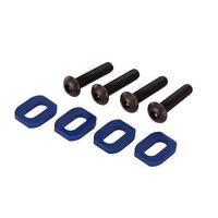 TRAXXAS WASHERS, MOTOR MOUNT, ALUMINIUM - 38-7759