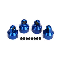 TRAXXAS SHOCK CAPS, ALUMINIUM (BLUE) - 38-7764A