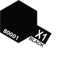 TAMIYA X-1 BLACK