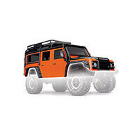 TRAXXAS BODY, LAND ROVER DEFENDER, ADVENTURE ORANGE - 38-8011A