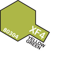 TAMIYA XF-4 YELLOW GREEN- Enamel Paint Pot