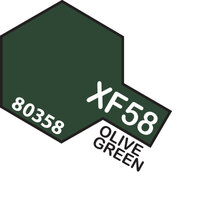 TAMIYA XF-58 OLIVE GREEN- Enamel Paint Pot