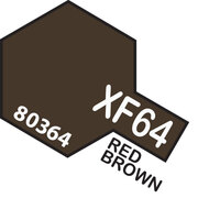 TAMIYA XF-64 RED BROWN- Enamel Paint Pot