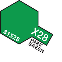 TAMIYA ACRYLIC PAINT -  MINI X-28 PARK GREEN