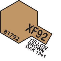 TAMIYA ACRYLIC PAINT -  PAINT -  XF-92 YELLOW-BROWN DAK 1941