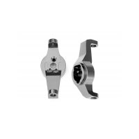 TRAXXAS CASTER BLOCKS, 6061-T6 ALUM, CHARCOAL GRAY-ANOD, L&R - 38-8232A