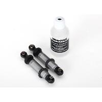 TRAXXAS SHOCKS, GTS, SILVER ALUMINIUM (2) - 38-8260