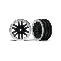 TRAXXAS WHEELS, TRX-4 1.9, SATIN (2) - 38-8271X