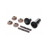 TRAXXAS GEAR SET, DIFF (OUTPUT GEARS (2), SPIDER GEARS (4), SPIDER GEAR SHAFT (2) ) - 38-8282