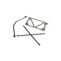 TRAXXAS TUBE CHASSIS, CENTRE SECTION/CAGE TOP/REAR CAGE SUPPORT - 38-8433X