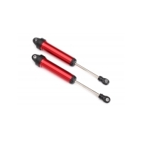 TRAXXAS SHOCKS, GTR, 134MM, ALUMIN (RED) - 38-8451R