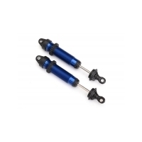 TRAXXAS SHOCKS, GTR, 139MM, ALUMIN (BLUE) - 38-8460X