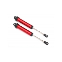 TRAXXAS SHOCKS, GTR, 160MM, ALUMIN (RED) - 38-8461R